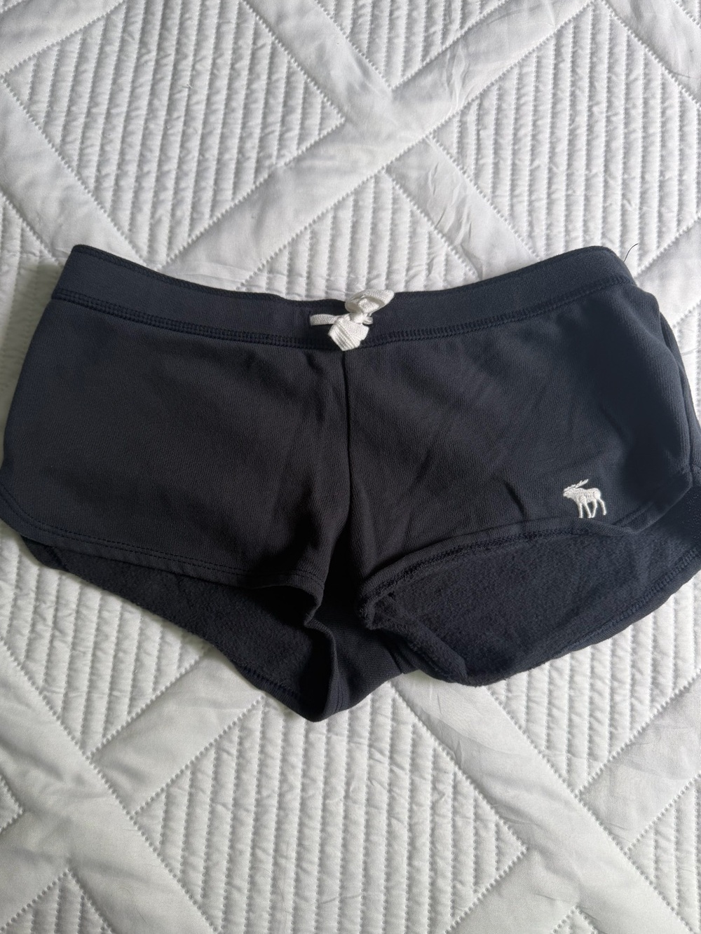 Abercrombie & Fitch Kids Navy Cotton Lounge Shorts